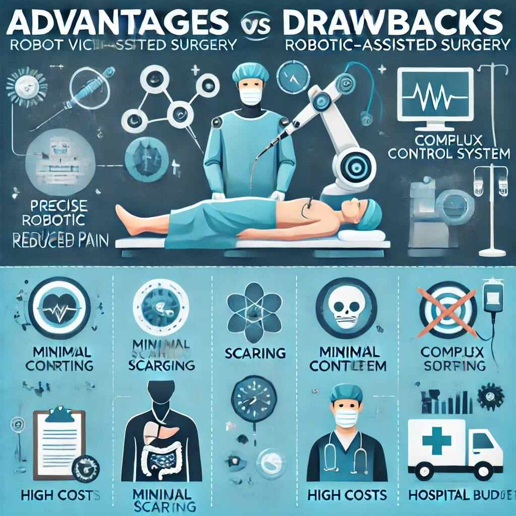 Exploring the Advantages and Drawbacks of Da Vinci Robotic Assisted Surgery