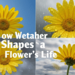 How Weather and Climate Shape the Life of a Flower