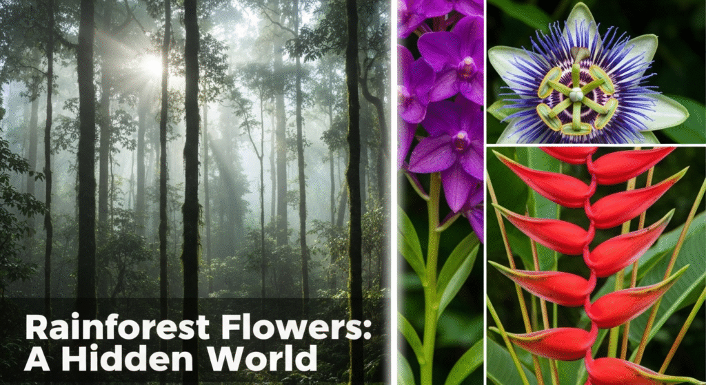 Flowers of the Rainforest: A World of Hidden Jewels