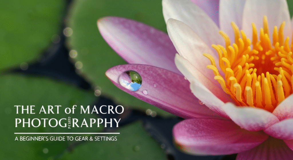 Art of Macro Flower Photography: A Beginner’s Guide to Gear and Settings