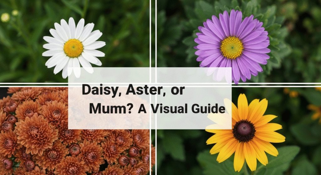 Not Just a Daisy: Your Guide to Telling Sunflowers, Asters, and Mums Apart