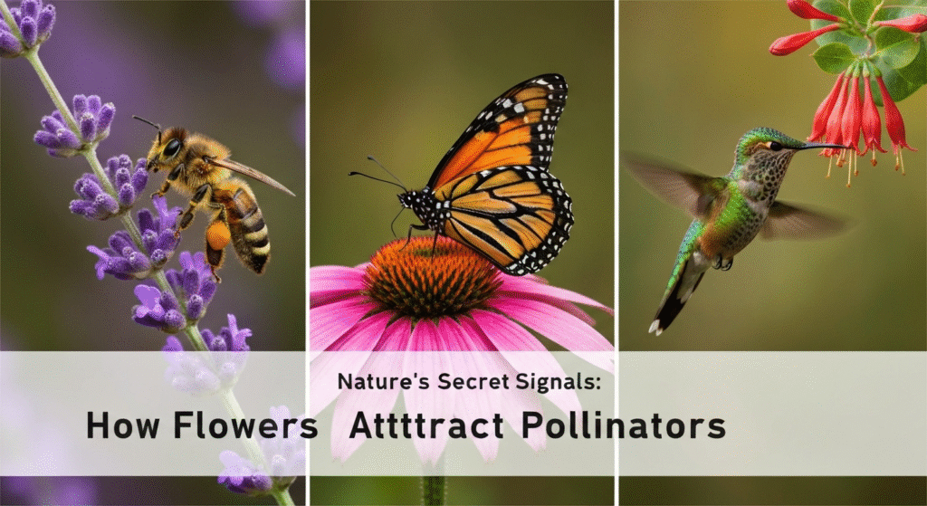 Nature’s Advertisement: How Flowers Attract Their Perfect Pollinators